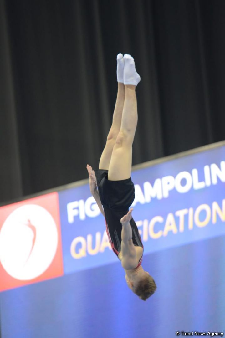 Bakıda batut gimnastikası üzrə Dünya Kubokunun final gününə start verilib (FOTO)