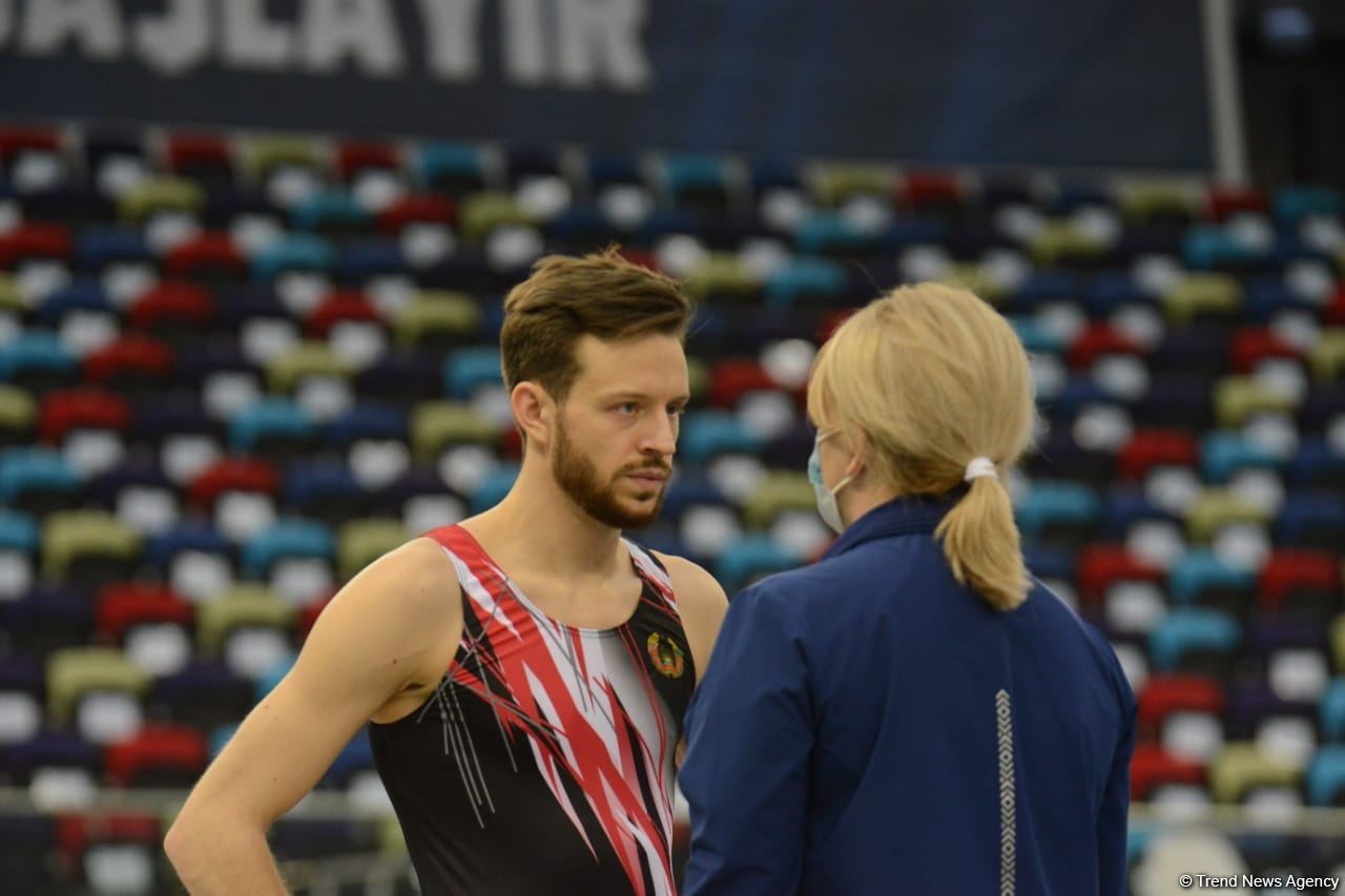 Bakıda batut gimnastikası üzrə Dünya Kubokunun final gününə start verilib (FOTO)