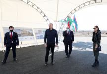 Prezident İlham Əliyev və Birinci xanım Mehriban Əliyeva Ağdam rayonuna səfər ediblər (FOTO/VİDEO)