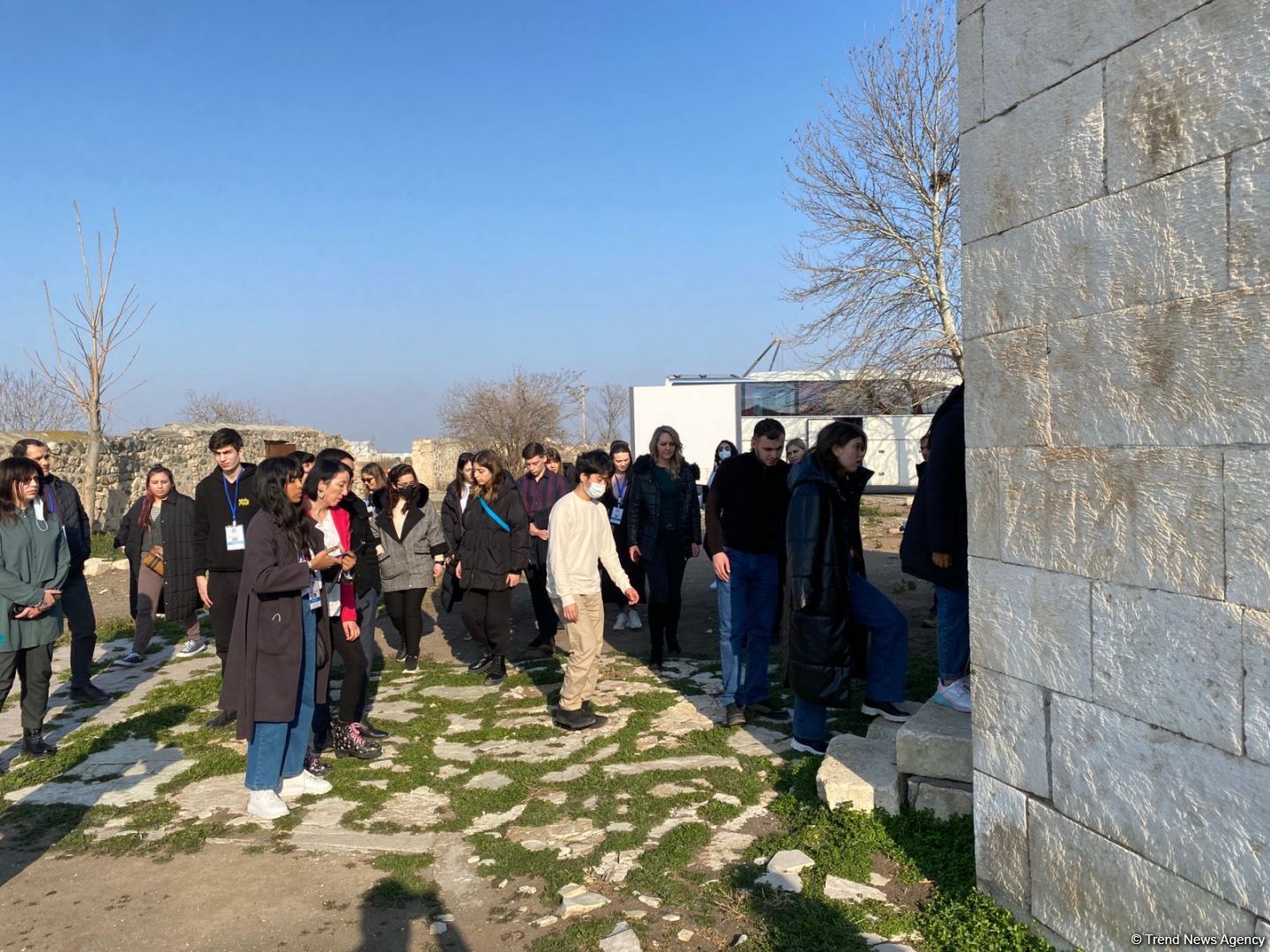 17 ölkədən 20 tələbə işğaldan azad olunan Ağdam rayonunda olub (FOTO)
