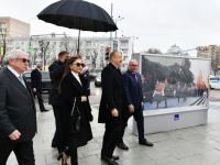Prezident İlham Əliyev və Birinci xanım Mehriban Əliyeva TASS agentliyində Azərbaycan-Rusiya əməkdaşlığına həsr edilmiş sərgi ilə tanış olublar (FOTO/VİDEO)