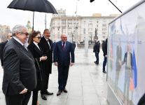 Prezident İlham Əliyev və Birinci xanım Mehriban Əliyeva TASS agentliyində Azərbaycan-Rusiya əməkdaşlığına həsr edilmiş sərgi ilə tanış olublar (FOTO/VİDEO)