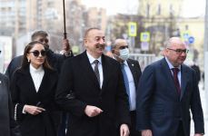 Prezident İlham Əliyev və Birinci xanım Mehriban Əliyeva TASS agentliyində Azərbaycan-Rusiya əməkdaşlığına həsr edilmiş sərgi ilə tanış olublar (FOTO/VİDEO)
