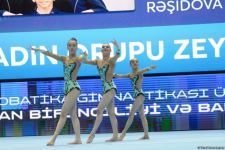 Bakıda akrobatika gimnastikası üzrə 27-ci Azərbaycan Birinciliyi və Bakı Çempionatı start götürüb (FOTO)