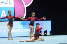 Bakıda akrobatika gimnastikası üzrə 27-ci Azərbaycan Birinciliyi və Bakı Çempionatı start götürüb (FOTO)