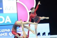 Bakıda akrobatika gimnastikası üzrə 27-ci Azərbaycan Birinciliyi və Bakı Çempionatı start götürüb (FOTO)