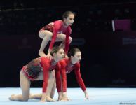 Bakıda akrobatika gimnastikası üzrə 27-ci Azərbaycan Birinciliyi və Bakı Çempionatı start götürüb (FOTO)