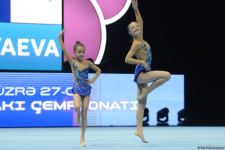 Bakıda akrobatika gimnastikası üzrə 27-ci Azərbaycan Birinciliyi və Bakı Çempionatı start götürüb (FOTO)