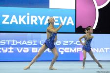 Bakıda akrobatika gimnastikası üzrə 27-ci Azərbaycan Birinciliyi və Bakı Çempionatı start götürüb (FOTO)