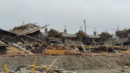 Bakıda bina çöküb, xəsarət alanlar var - Rəsmi (FOTO/VİDEO)
