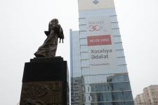 Vətəndaşlar "Ana fəryadı" abidəsini ziyarət etməyə başlayıblar (FOTO)