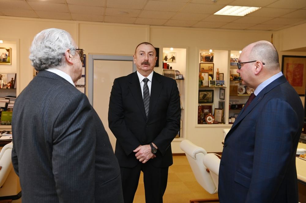 Prezident İlham Əliyev və Birinci xanım Mehriban Əliyeva Rusiyanın aparıcı kütləvi informasiya vasitələrinin rəhbərləri ilə görüşüblər (YENİLƏNİB) (FOTO/VİDEO)