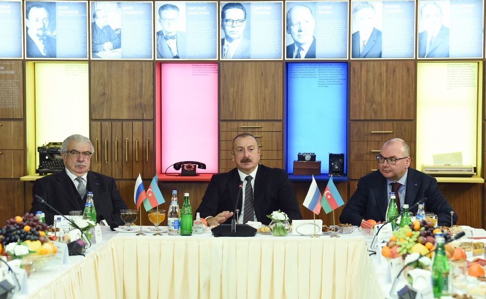 Prezident İlham Əliyev: Rusiya ilə çox sıx işləyirik, Ukrayna ilə də bizim münasibətlərimiz inkişaf edir