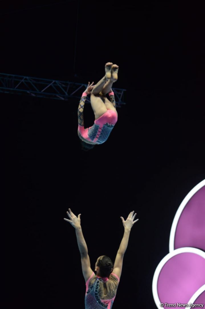 Bakıda akrobatika gimnastikası üzrə 27-ci Azərbaycan Birinciliyi və Bakı Çempionatı start götürüb (FOTO)