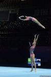 Milli Gimnastika Arenasında akrobatika gimnastikası üzrə 27-ci Azərbaycan Birinciliyi və Bakı Çempionatının final günü start götürüb (FOTO)