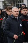 Azərbaycan ictimaiyyəti "Ana harayı" abidəsini ziyarət edir (FOTO/VİDEO)