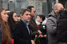 Azərbaycan ictimaiyyəti "Ana harayı" abidəsini ziyarət edir (FOTO/VİDEO)