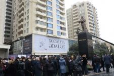 Azərbaycan ictimaiyyəti "Ana harayı" abidəsini ziyarət edir (FOTO/VİDEO)