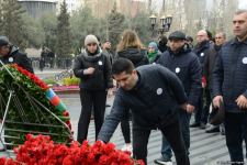 Azərbaycan ictimaiyyəti "Ana harayı" abidəsini ziyarət edir (FOTO/VİDEO)