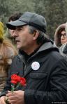 Azərbaycan ictimaiyyəti "Ana harayı" abidəsini ziyarət edir (FOTO/VİDEO)