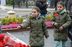 Azərbaycan ictimaiyyəti "Ana harayı" abidəsini ziyarət edir (FOTO/VİDEO)