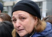 Azərbaycan ictimaiyyəti "Ana harayı" abidəsini ziyarət edir (FOTO/VİDEO)
