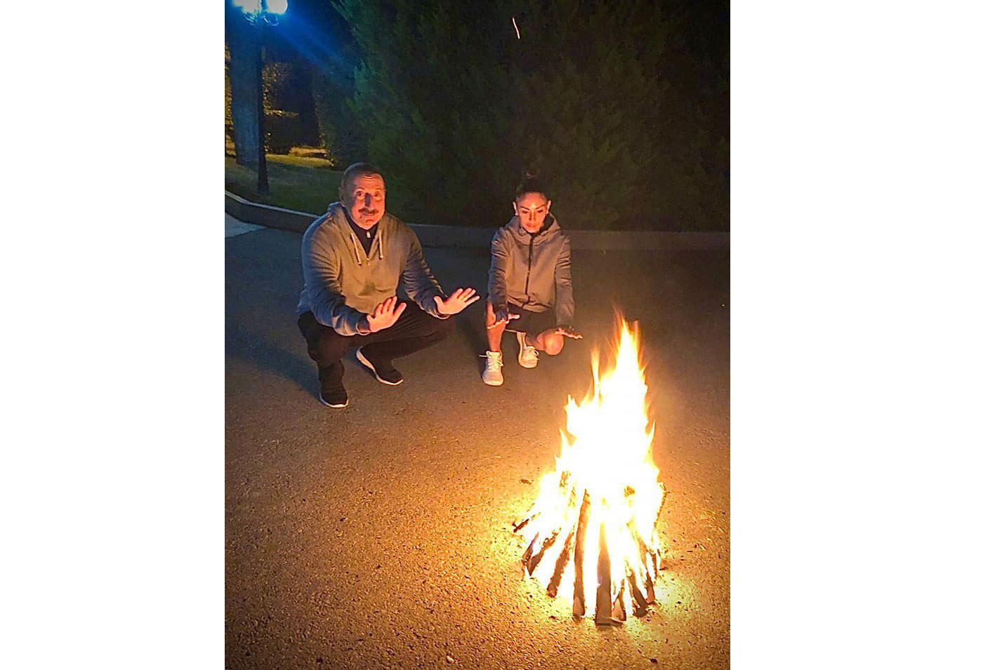 Birinci vitse-prezident Mehriban Əliyeva "Instagram" səhifəsində Od çərşənbəsi münasibətilə paylaşım edib (FOTO/VİDEO)