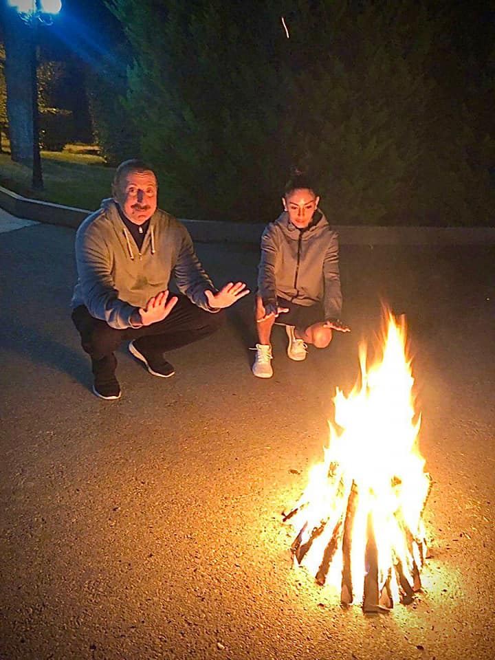 Birinci vitse-prezident Mehriban Əliyeva "Instagram" səhifəsində Od çərşənbəsi münasibətilə paylaşım edib (FOTO/VİDEO)