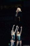 Bakıda akrobatika gimnastikası üzrə 12-ci Dünya Yaş Qrupları Yarışlarının birinci günündən gözəl anlar (FOTO)