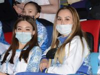 Bakıda akrobatika gimnastikası üzrə 12-ci Dünya Yaş Qrupları Yarışlarının birinci günündən gözəl anlar (FOTO)