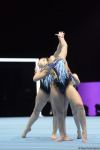 Bakıda akrobatika gimnastikası üzrə 12-ci Dünya Yaş Qrupları Yarışlarının birinci günündən gözəl anlar (FOTO)