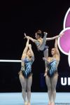 Bakıda akrobatika gimnastikası üzrə 12-ci Dünya Yaş Qrupları Yarışlarının birinci günündən gözəl anlar (FOTO)