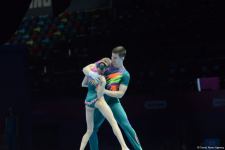 Bakıda Akrobatika Gimnastikası üzrə 12-ci Dünya Yaş Qrupları Yarışlarının birinci günü start götürüb (FOTO)