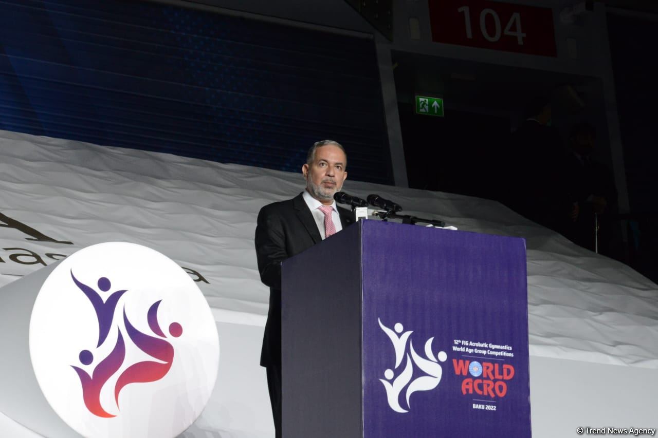 Azərbaycan Gimnastika Federasiyasına Dünya Yaş Qrupları yarışlarını təşkil etdikləri üçün təşəkkür edirəm - FIG-in İcra Komitəsinin üzvü