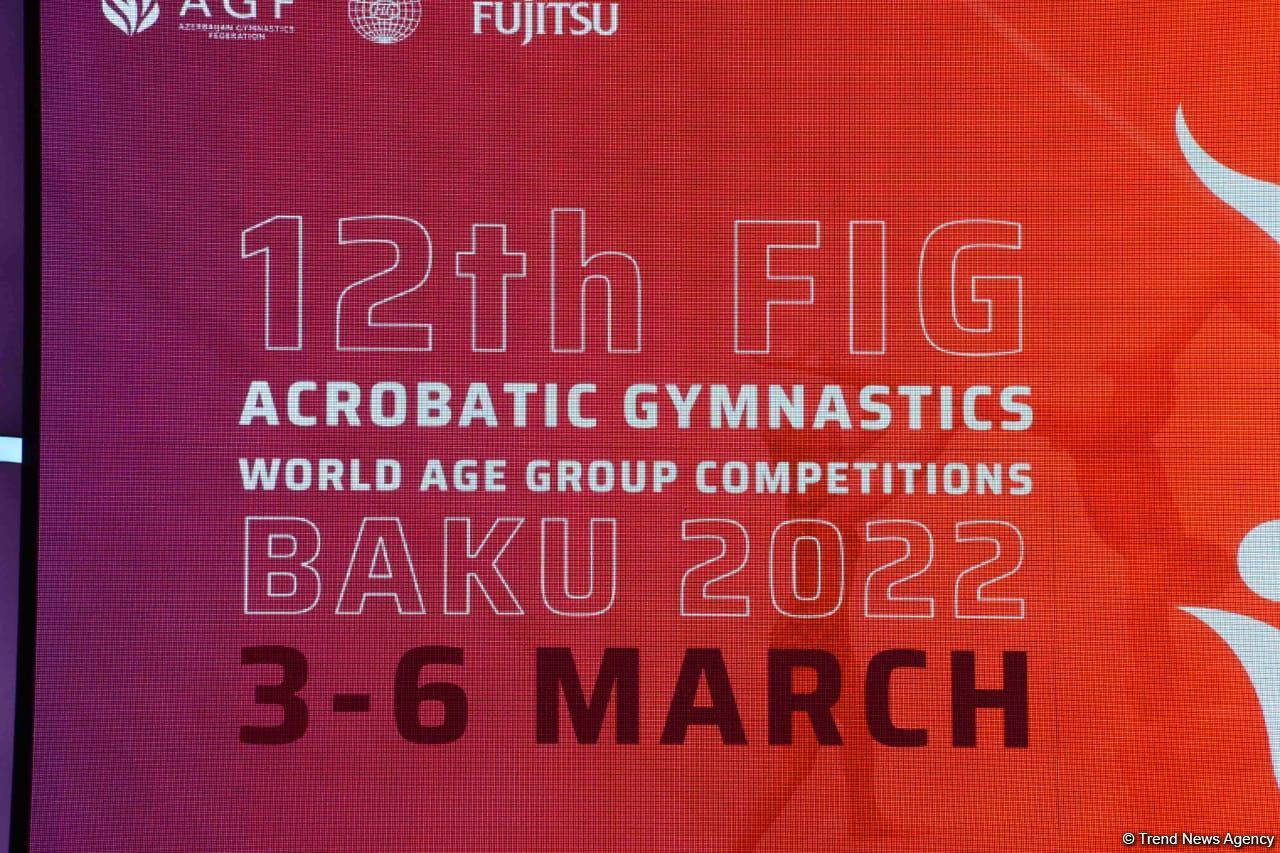 Akrobatika gimnastikası üzrə Dünya Yaş Qrupları Yarışlarında qadın cütlüklər və qadın qruplar arasında finalçılar müəyyənləşib