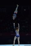 Bakıda Akrobatika Gimnastikası üzrə 12-ci Dünya Yaş Qrupları Yarışlarının final mərhələsi start götürüb (FOTO)