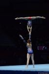 Bakıda Akrobatika Gimnastikası üzrə 12-ci Dünya Yaş Qrupları Yarışlarının final mərhələsi start götürüb (FOTO)