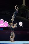 Bakıda Akrobatika Gimnastikası üzrə 12-ci Dünya Yaş Qrupları Yarışlarının üçüncü günü start götürüb (FOTO)