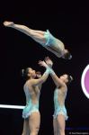 Bakıda Akrobatika Gimnastikası üzrə 12-ci Dünya Yaş Qrupları Yarışlarının üçüncü günü start götürüb (FOTO)