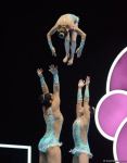 Bakıda Akrobatika Gimnastikası üzrə 12-ci Dünya Yaş Qrupları Yarışlarının üçüncü günü start götürüb (FOTO)
