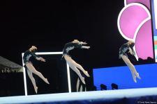 Azərbaycanın qadın qrupu Akrobatika Gimnastikası üzrə Dünya Yaş Qrupları Yarışlarının təsnifatında ikinci yerdə qərarlaşıb (FOTO)