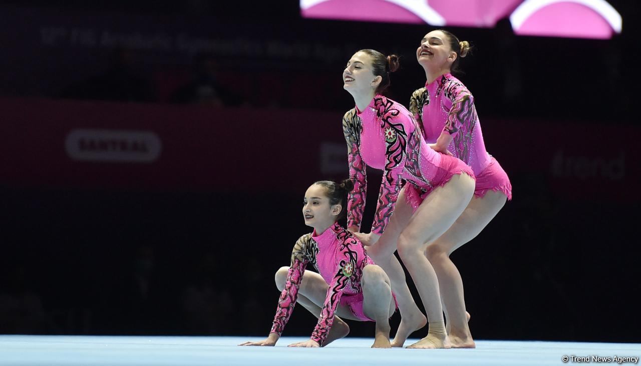 Qızıl medal məşqçimizə  ən gözəl hədiyyə oldu - Azərbaycan gimnastları (FOTO)