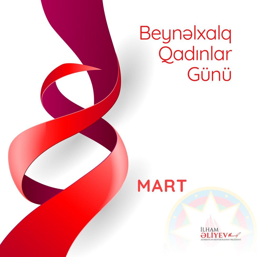 Prezident İlham Əliyevin rəsmi "Instagram" səhifəsində 8 Mart münasibətilə paylaşım edilib (FOTO)