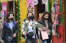 Bakının 8 Mart mənzərəsi - FOTOSESSİYA