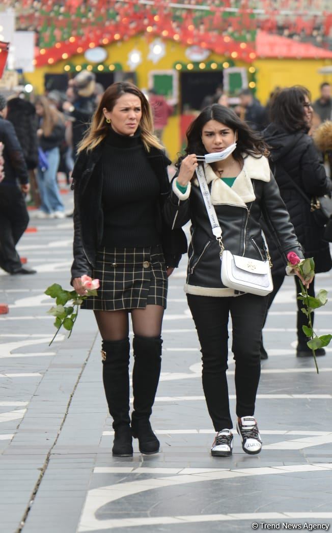 Bakının 8 Mart mənzərəsi - FOTOSESSİYA