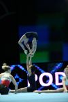 Bakıda akrobatika gimnastikası üzrə dünya çempionatı iştirakçılarının podium məşqi keçirilib (FOTOREPORTAJ)