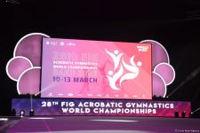 Bakıda akrobatika gimnastikası üzrə Dünya çempionatının açılış mərasimi keçirilib (FOTO)