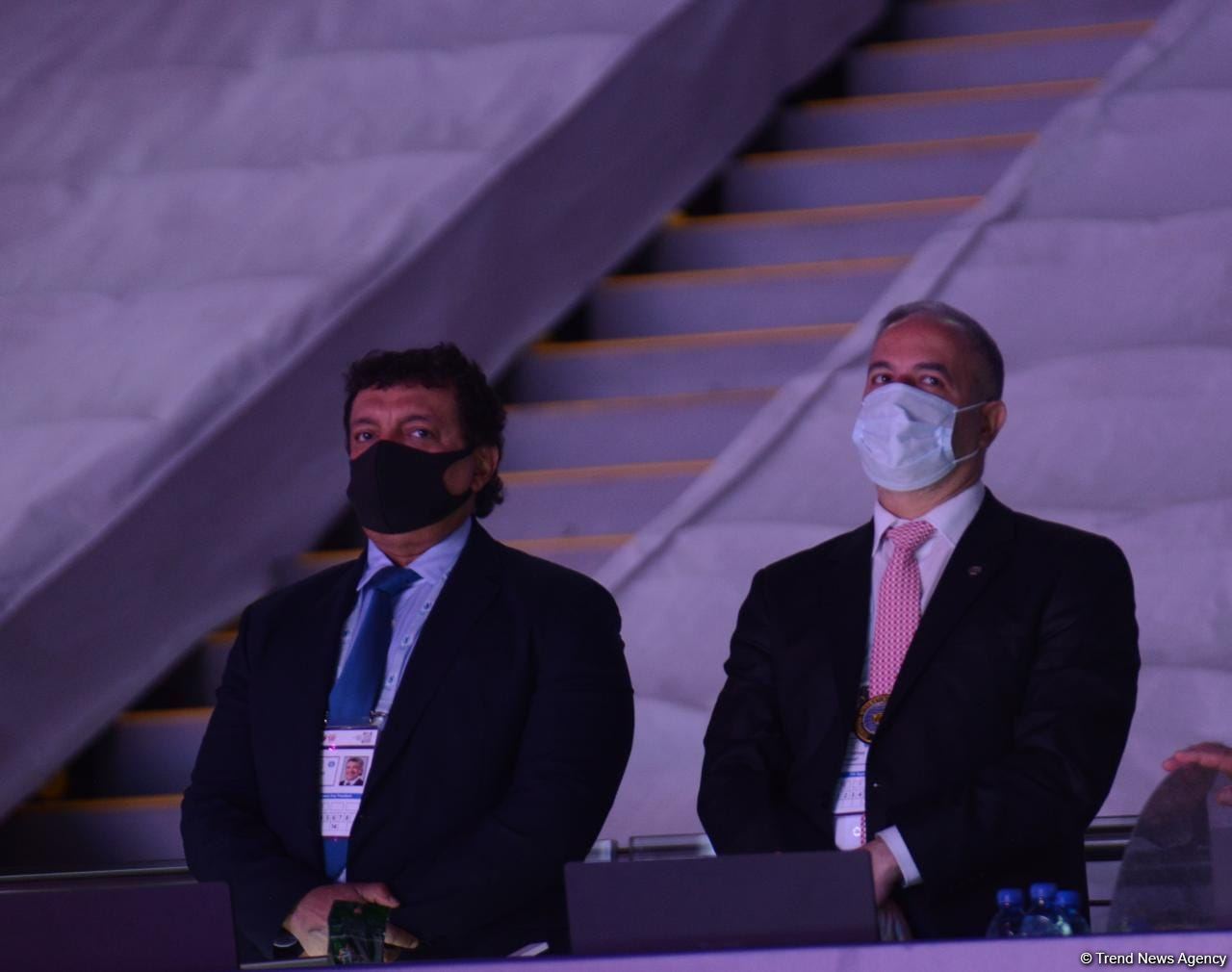 Bakıda akrobatika gimnastikası üzrə Dünya çempionatının açılış mərasimi keçirilib (FOTO)