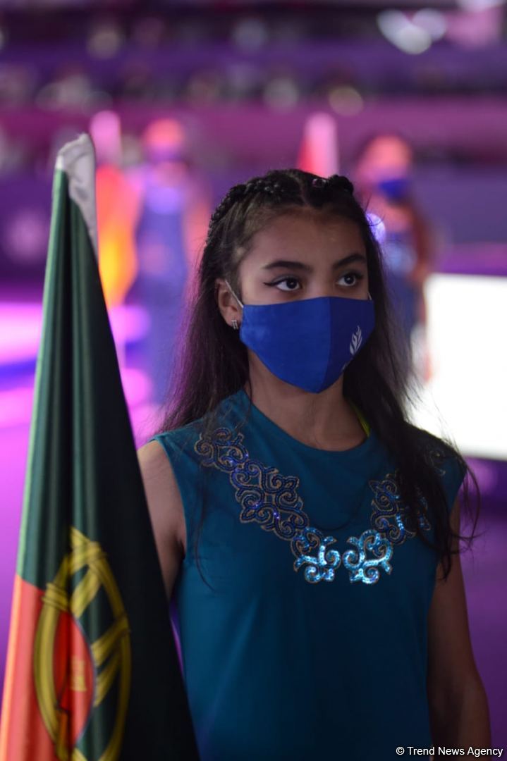 Bakıda akrobatika gimnastikası üzrə Dünya çempionatının açılış mərasimi keçirilib (FOTO)
