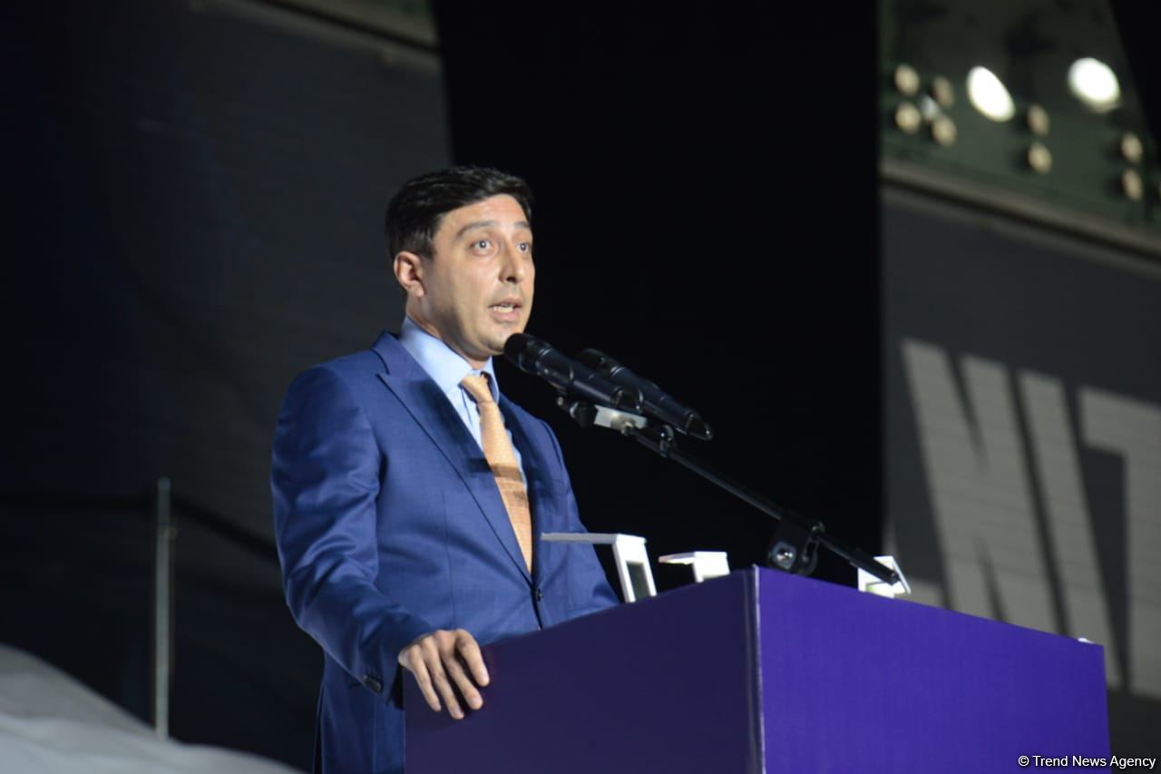 Bakıda akrobatika gimnastikası üzrə Dünya çempionatının açılış mərasimi keçirilib (FOTO)
